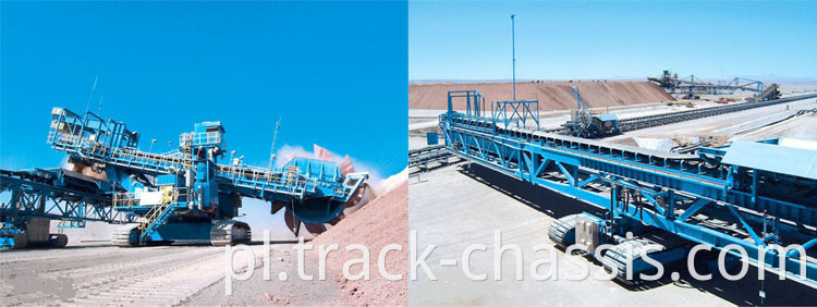 80 -tonowe podwozie toru stalowego